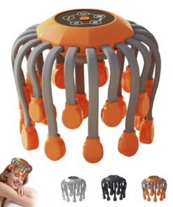 Octorelax Kopfmassagegerät Anti-Stress 360 Grad Elektrisches Massager für Damen und Herren | Octorelax Kopfmassagegerät