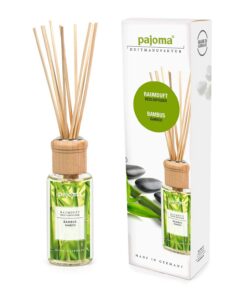 Pajoma 91612 Bambus Raumduft 1er Pack (1 x 100 ml) für Zuhause in Geschenkverpackung