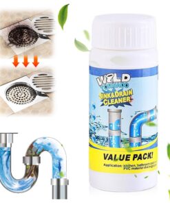 Vollstern Abflussreiniger Schaum Extra Stark, Hochwirksamer Rohrreiniger Für Küche Bad Toilette Balkon, Wild Sink Und Dr