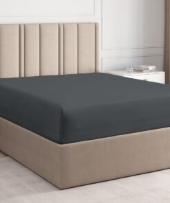 Spannbettlaken 180x200 cm – 30 cm Steghöhe – Aus weicher, gebürsteter Polyester-Mikrofaser – OEKO-TEX Zertifiziert – Dun