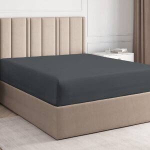 Spannbettlaken 180x200 cm – 30 cm Steghöhe – Aus weicher, gebürsteter Polyester-Mikrofaser – OEKO-TEX Zertifiziert – Dun