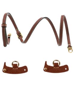 UptVin Schultergurt für Longchamp Damen Taschen, Verstellbarer Leder Riemen, 2 Adapter, ideal für Mini-Taschen, Breite 1