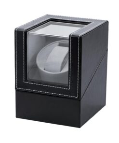 Mcbazel Automatik Uhrenbeweger - leiser Watch Winder mit japanischem Motor, schwarz Mcbazel Automatik Uhrenbeweger - N