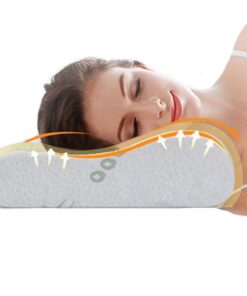 Ecosafeter 2025 Memory-Foam-Kissen, orthopädisches Tiefschlaf-Nackenkissen, stützendes waschbares Kissen