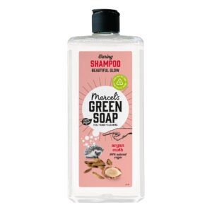 Marcel's Grün Seifenschaume - Argan & Oud Duft - Natürliche Ölbelastung - 97% Natürlich - 98% Biologisch Abbioerbar - Ve