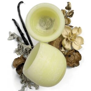 Candiles Duftwachs - Vanille | Wochenlang Duft ohne Flamme - Handmade Kerzen, 100% Vegan, Natürlich & Verträglich | Can