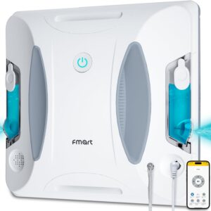 Fmart Automatischer Fensterreinigungsroboter für Hochhäuser mit Ultraschallspray und Fernsteuerung