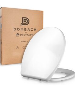 Dombach® Premium WC Sitz Antibakteriell abnehmbare Klobrille Absenkautomatik Celesto