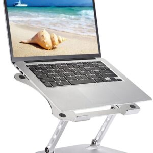 Usoun Einstellbarer Laptop Ständer für den Schreibtisch, kompatibel für MacBook Air/Pro, Dell, HP, Lenovo, 10-17" Laptop