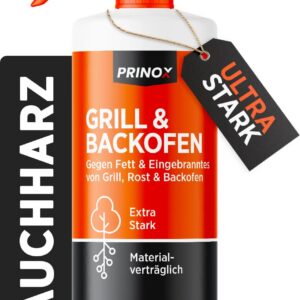 PRINOX Backofenreiniger & Grillreiniger extra stark - Entwickelt & Hergestellt in DE - Entfernt stärkste Verschmutzungen