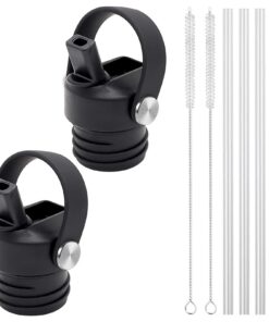 Hydroflasche Strohhalmdeckel Standard Mund - 2er Set Sport Ersatzdeckel