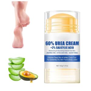 Neue 2025 Feuchtigkeitsspendende und Anti-Riss-Fußcreme, Fußpflegecreme Urea Creme für extreme Trockenheit und Risspräve