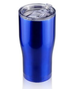 ZEAKKCEE Thermobecher Isolierbecher, doppelwandig für Wasser und Tee, Reisebecher mit Autobecher-Vakuum isolierung und D