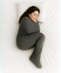 Rivello Schlafdecke Somnia - Sanfte Kompression wie eine Umarmung | Ultraleicht & atmungsaktiv | Für Erwachsene & Kinder