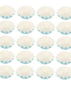 Beavorty 50stücke Hitzebeständige Auslaufsichere Papier-Trays Für DIY Kerzenliebhaber - Sauberes Aromatherapie Wax Melt