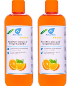 KaiserRein Orangenölreiniger Konzentrat Allzweckreiniger I Universalreiniger I Fettlöser I 2x500ml I Orangenöl I Orangen