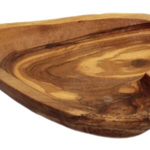 Budawi® Olivenholzschale Herz 16cm Dekoschale für Einladungen
