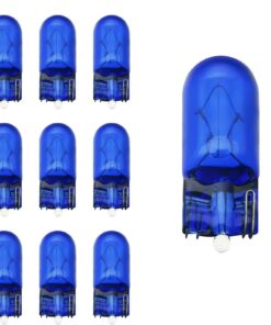 Blau Standlicht Lampe 10 Stück T10 Halogen 5W Für Parklicht | Glassockellampe Blau T10 Halogen 5W Parklicht | T10 Halog