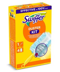 Swiffer Duster Starter Kit - Fängt ab und sperrt 3X mehr Staub und Haar | Für Hausfrauen und Hauswirtschaftsliebhaber |