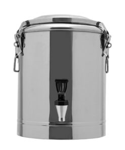 Cheripoli 20L Thermobehälter für Kaffee, Tee & Glühwein, edelstahl, 12h Haltbarkeit Warm & 24h Kalt, Isolierungssystem m