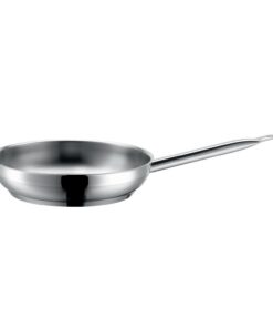 Mäser 811041 Professional Bratpfanne, Edelstahl 18/10, fürProfiler Küche, Antihaftfunktion, Ø 24cm