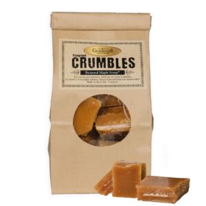 CWI Gifts Maple Syrup Wax Buttered Ahornsirup Wachs Crumbles, Paraffinwachs, hellgrau, Small - Ideal für handgemachte G