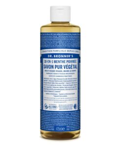Dr. Bronner Pfefferminz Flüssigseife Bio 473ml 18-in-1 Multifunktional