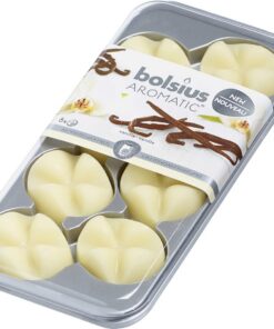 Creations Duftwachs Aroma Wachs Blätter ~ Vanilla ~ Für Zimmersprüche ~ Warme Entspannung ~ 8 Stück ~ Blister Packung
