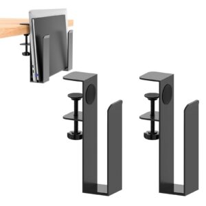 Laptop Halterung zum Aufhängen, verstellbar für Büro & Home, Platzsparender Notebook Ständer mit 2 Stück | Verstellbare