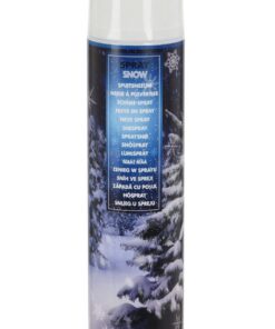 Spetebo XL Weihnachts Schneespray - Dekoschnee Dekoration - Weihnachtsbaum Fensterschnee 600 ml Sprühschnee