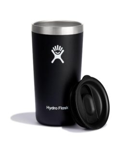 HYDRO FLASK Thermobecher für Unterwegs - Doppelwandig, Vakuumisoliert, 355 ml (12 oz) - Verschließbarem Deckel - Heiß &