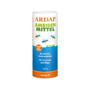 ARDAP Repell Ameisenmittel - Effektiv gegen Ameisen - Hausfrauen - Gartenpflege - PT19 Ameisenpulver 500g - Ameisenpulve