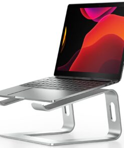 Nulaxy Abnehmbar Laptop Ständer - Ergonomisch Aluminium Halterung für Dell, HP, Samsung, Lenovo - 10-16 inches - Silber