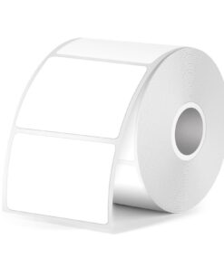 Weiß Thermo-Etiketten Kompatibel mit M110 M220 T50M für Büro Bedruckbare Wasserdichte Vinyl Etiketten 300 Stück Rechteck