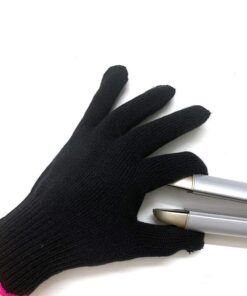 Professionelle Hitzebeständige Handschuhe für Haarstyling - Schutz gegen Glätteisen und Lockenstabe, perfekt für Styling