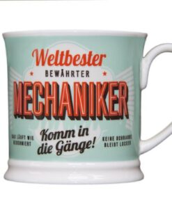 H & H Porzellan-Becher mehrfarbig 12 x 8,7 x 8,7 cm