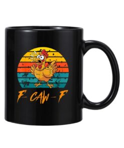 Generico Henne Kaffeebecher | 350 ml aus Keramik | für heiße und kalte Getränke