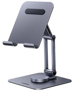 UGreen Tablet Ständer Kompatibel mit 2024 iPad Pro/Air 13 11 1|9 Galaxy Tab Redmi Pad Huawei MatePad 360° Drehbar Verste