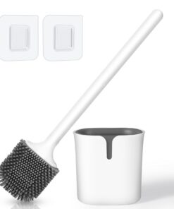Blendura Silikon Klobürste Toilettenbürste + WC Bürste Toilettenbürste Klobürste + Toilettenbürste Toilet Brush mit Klob
