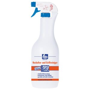 Dr. Becher Backofen- & Grillreiniger 2 x 1 Liter | Flasche (1000 ml) - Stahlharzlöser für Küche & Außenschirme - Top-Rei