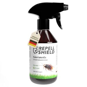 RepellShield® Kakerlaken Spray - Effektives Mittel gegen Kakerlaken und Schaben - Langanhaltender Schutz für Ihre Küche