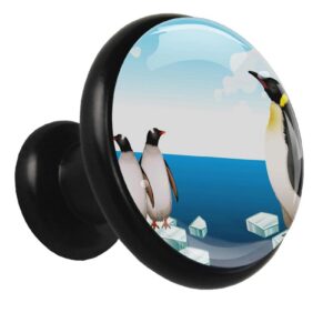 Glasschrank Knöpfe Küche Kommode Iceberg Schubladengriffe klar mit Schrauben 4er Set