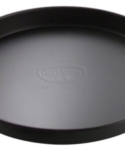 Dr. Oetker Pizza- & Kuchenblech Ø 30 cm, Antihaftbeschichtung für saftigen Kuchen & knusprige Pizza, Ideales Backblech f