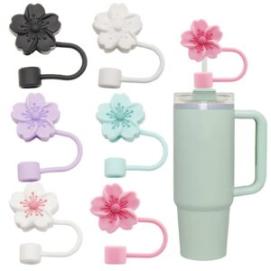 Stanley Cup Zubehör Set, Staubdichte Silikon Stroh Cover, Rosa Und Weiß