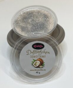 WonderWax Standard Duft Töpfchen: Coconut Cream Raumduft für Aromatherapie im Soja Wachs Duftkessel | Aroma Duftmelt | A