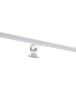 SEBSON® LED Spiegelleuchte, Bad, Aufbauleuchte + Klemmleuchte, neutralweiß 4000K, 600x108x44mm, 12W, 900lm, Aluminium, S