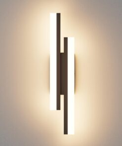 Klighten LED Innen Wandleuchte 40cm, 12W 850LM Modern Wandlampe, Dekorative Schlafzimmer- und Wohnzimmerbeleuchtung, 110