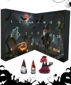 **Halloween Adventskalender 2025 für Kinder und Erwachsene - 24 Sammelbare Gnom Überraschungen** | **24 Gnom Überraschu