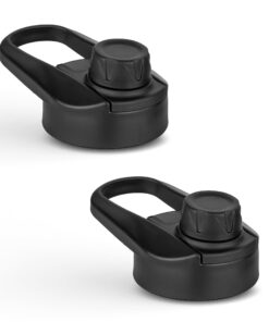 Vinsun Ersatz-Deckel Set für Edelstahl Trinkflaschen mit ø57mm Weithals - Auslaufsicher und BPA Frei - Für Outdoor Aktiv