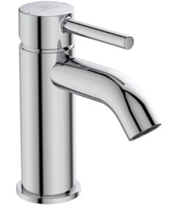 Ideal Standard Wassermichbatterie Waschtisch Bad Wasserhahn mit Ablauf Funktion Wassersparend Chrom
